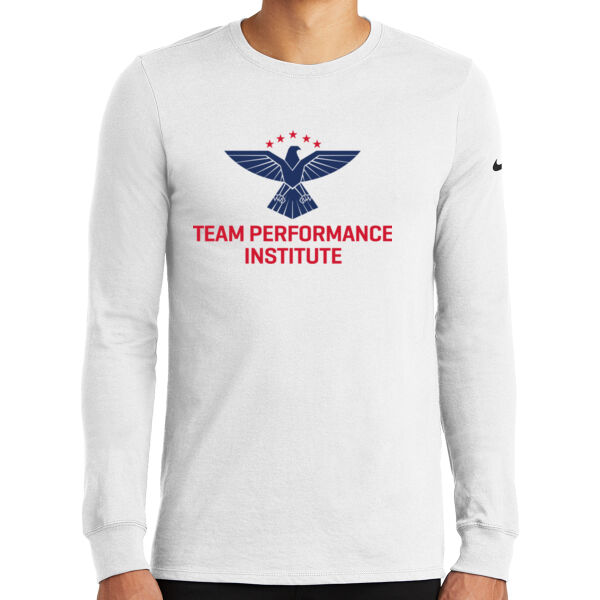 Team Performance Institute Printed - Dri FIT Cotton/Poly Long Sleeve Tee Thumbnail