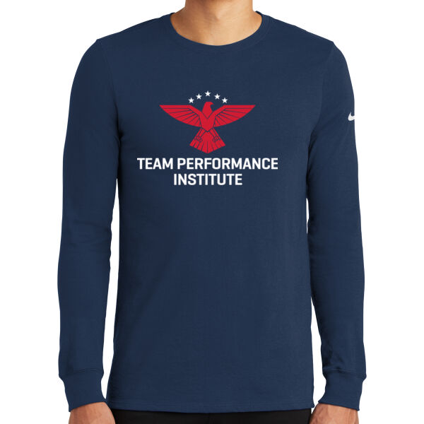 Team Performance Institute Printed - Dri FIT Cotton/Poly Long Sleeve Tee Thumbnail