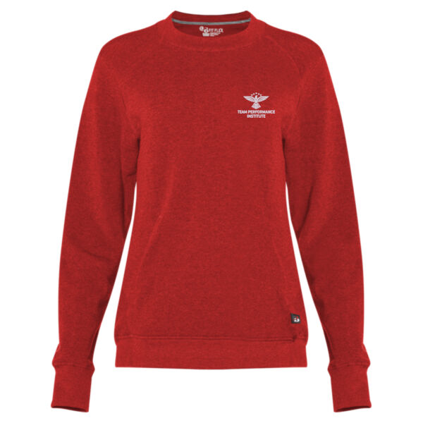 Team Performance Institute Embroidered - FitFlex Women's French Terry Sweatshirt Thumbnail