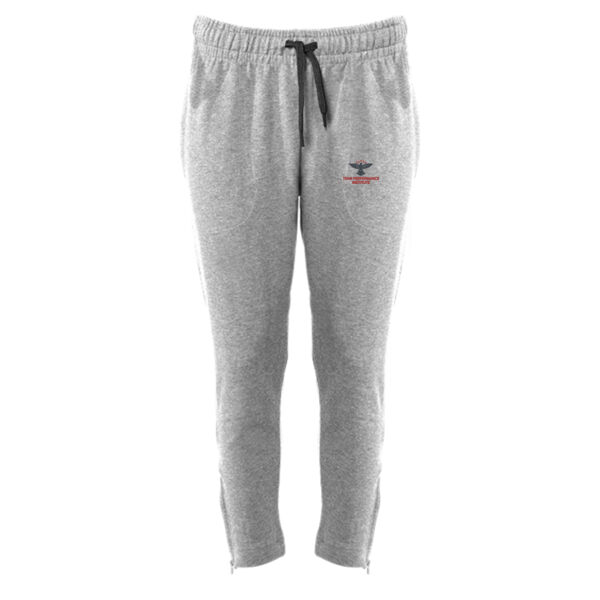 Team Performance Institute Embroidered - FitFlex Women's French Terry Ankle Pants Thumbnail