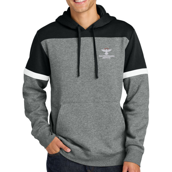 Team Performance Institute Embroidered - Drive Fleece Colorblock Hoodie Thumbnail
