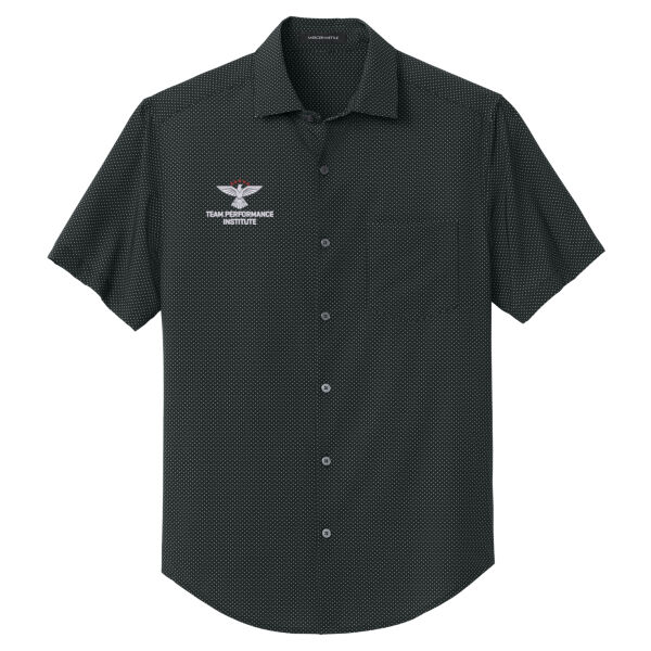 Team Performance Institute Embroidered - Short Sleeve UV Capital Tech Shirt Thumbnail