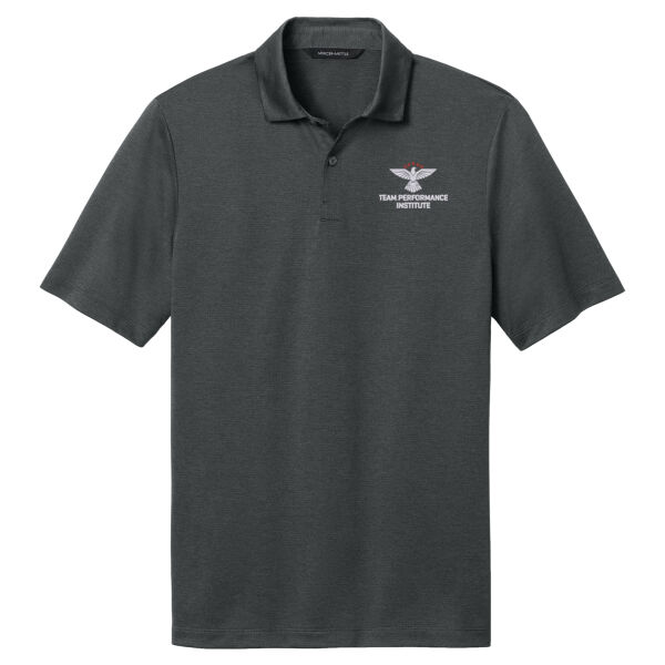 Team Performance Institute Embroidered - Recharge Jersey Polo Thumbnail