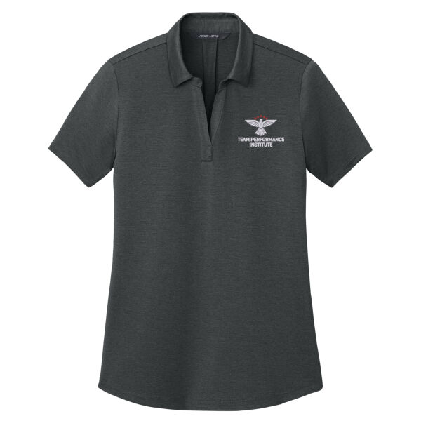 Team Performance Institute Embroidered - Women's Recharge Jersey Polo Thumbnail