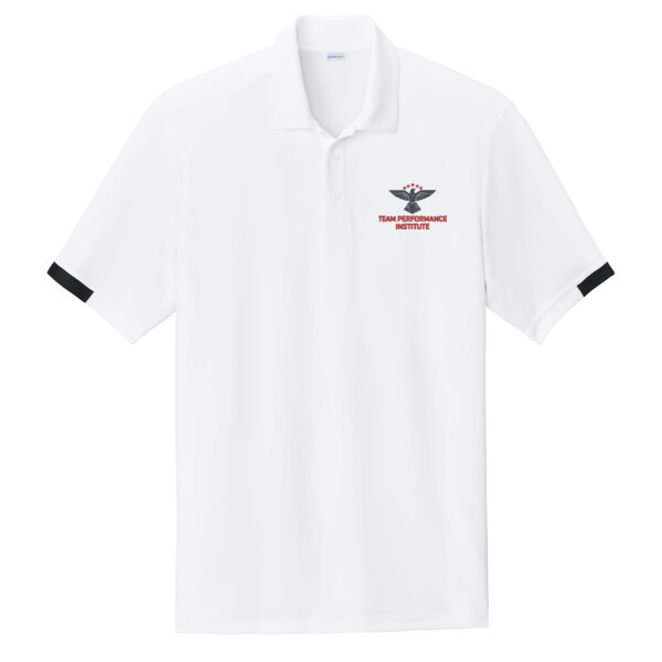 Team Performance Institute Embroidered - - Club Colorblock Polo Thumbnail