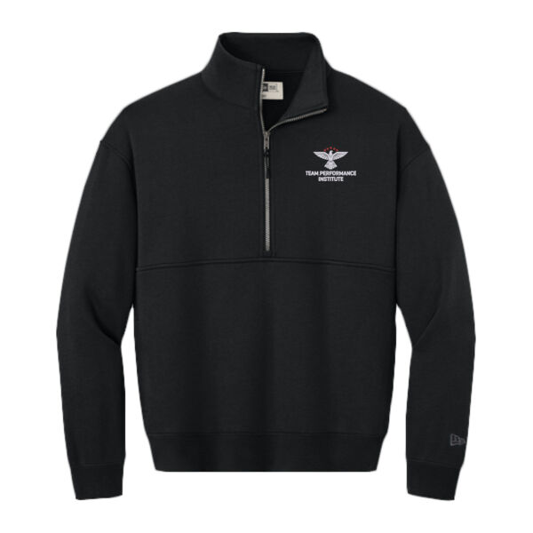New Era Team Performance Institute Embroidered- - Heritage Fleece 1/2 Zip Thumbnail
