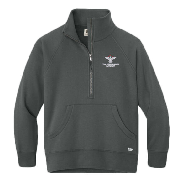 New Era Team Performance Institute Embroidered- - Women's Heritage Fleece 1/2 Zip Thumbnail