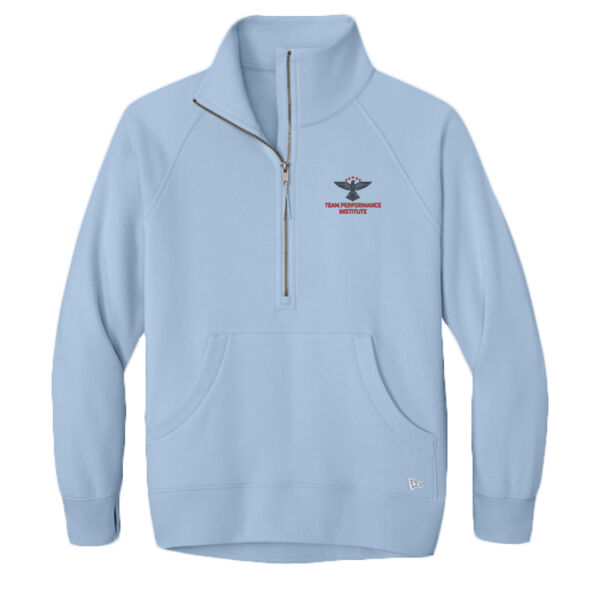 New Era Team Performance Institute Embroidered- - Women's Heritage Fleece 1/2 Zip Thumbnail