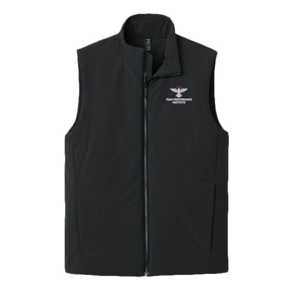 Miir Team Performance Institute Embroidered- - Sashiko Stretch Puffy Vest Thumbnail